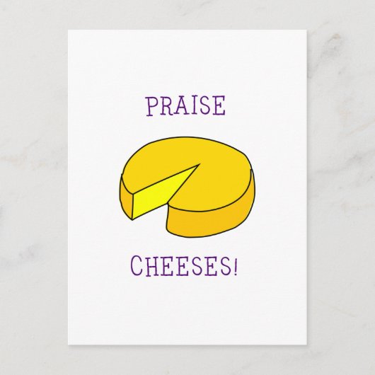Carte Postale Fromages loués (Devant)