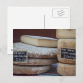 Carte Postale fromages typiques des pyrénées (Devant / Derrière)
