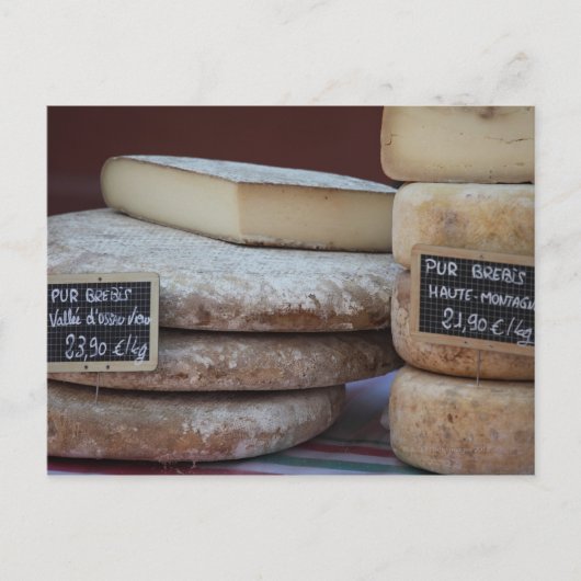 Carte Postale fromages typiques des pyrénées (Devant)