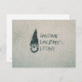 Carte Postale Front de libération de Gnome (Devant / Derrière)