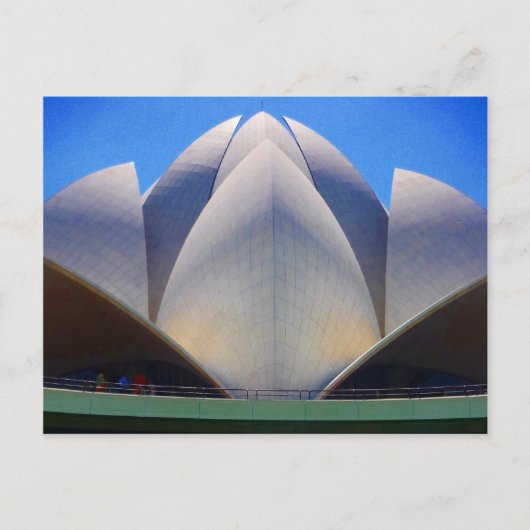 Carte Postale front de lotus (Devant)