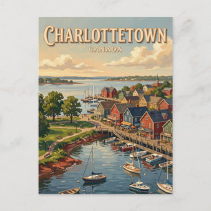 Carte Postale Front de mer de Charlottetown Canada
