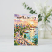 Carte Postale Front de mer de Libreville Gabon (Debout devant)