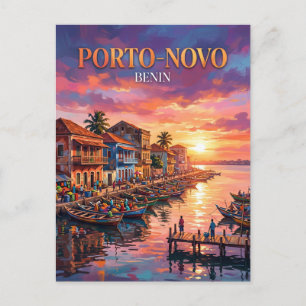 Carte Postale Front de mer de Porto-Novo Bénin