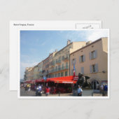 Carte Postale front de mer de saint tropez (Devant / Derrière)