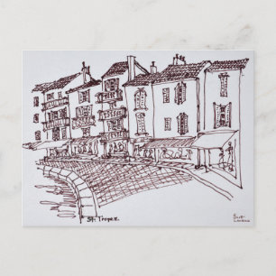 Carte Postale Front de mer de Saint-Tropez   Saint-Tropez, Franc
