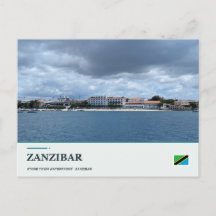 Front de mer de Stone Town à Zanzibar