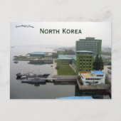 Carte Postale Front de mer de Wonsan Corée du Nord (Devant)