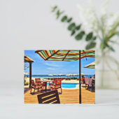 Carte Postale Front de plage (Debout devant)