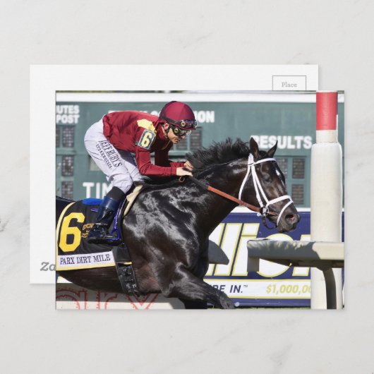 Carte Postale Front du charbon - Mike Smith (Devant / Derrière)