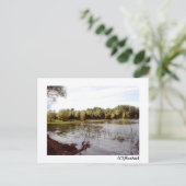 Carte Postale Front du lac Vermont (Debout devant)