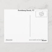 Carte Postale Front du lac Vermont (Dos)