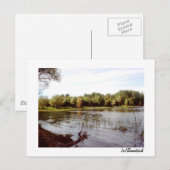 Carte Postale Front du lac Vermont (Devant / Derrière)