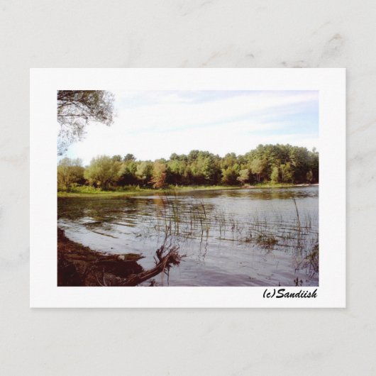 Carte Postale Front du lac Vermont (Devant)