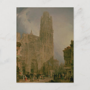 Carte Postale Front ouest de Notre-Dame, Rouen