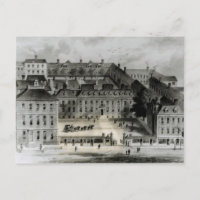 Front sud de Leicester House, vers 1720