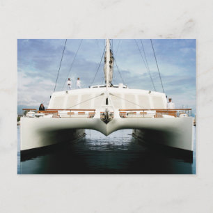 Carte Postale Front Sur Catamaran