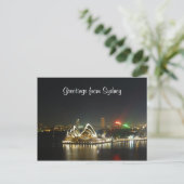 Carte Postale frontal de sydney (Debout devant)