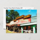 Carte Postale Frontier Town NY (Devant / Derrière)