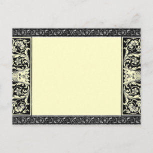 Carte postale frontière