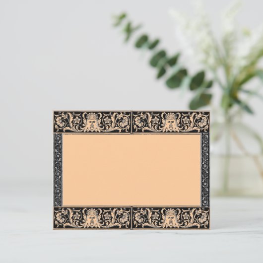 Carte postale frontière (Debout devant)