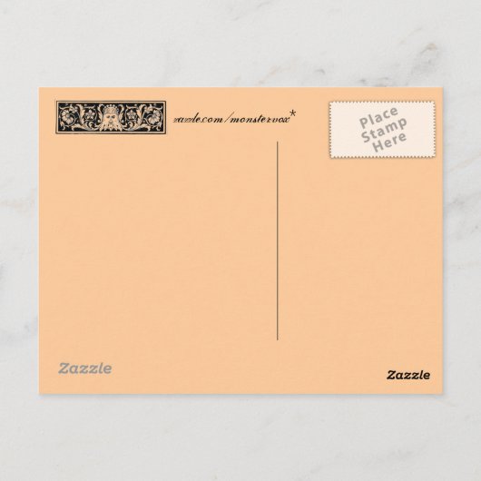 Carte postale frontière (Dos)