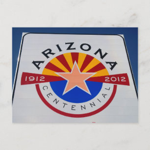 Carte postale frontière Arizona-Utah