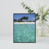 Carte Postale frontière bahamas cristalline (Debout devant)
