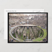 Carte Postale frontière circulaire colossale (Devant / Derrière)