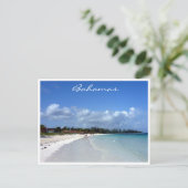 Carte Postale frontière côtière de bahamas (Debout devant)