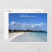Carte Postale frontière côtière de bahamas (Devant / Derrière)