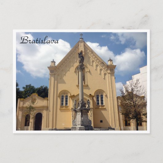 Carte Postale frontière de bratislava capuchin (Devant)