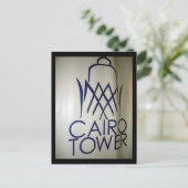 Carte Postale frontière de la tour cairo (Debout devant)
