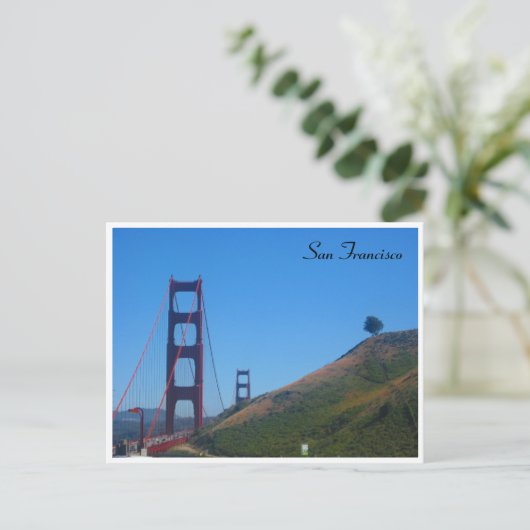 Carte Postale frontière de san fran golden gate (Debout devant)