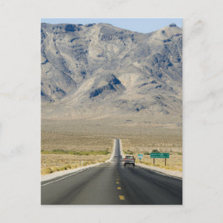 Carte Postale Frontière d'état de la Californie et du Nevada