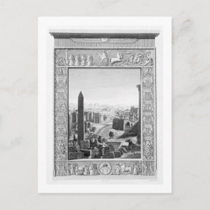 Carte Postale Frontispiece au volume 1 de la "Description de l'E