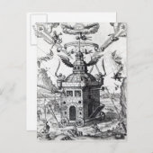 Carte Postale Frontispiece 'Collegium Fama Fraternitatis' (Devant / Derrière)