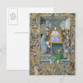 Carte Postale Frontispiece de la Gramatica d'Antonio de Nebrija (Devant / Derrière)