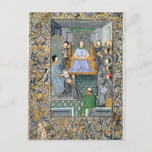 Carte Postale Frontispiece de la Gramatica d'Antonio de Nebrija (Devant)