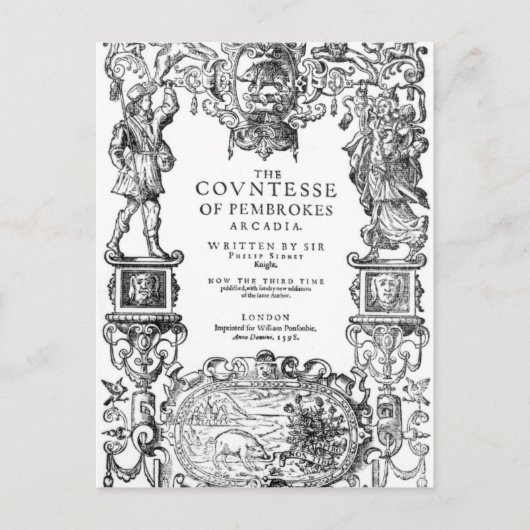 Carte Postale Frontispiece 'La comtesse de Pembroke's (Devant)