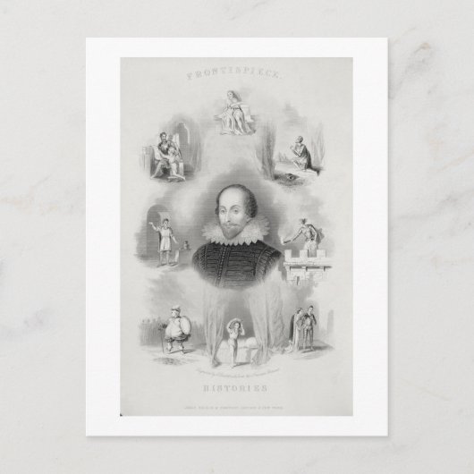 Carte Postale Frontispiece pour les "Histoires", de "Le Comple" (Devant)