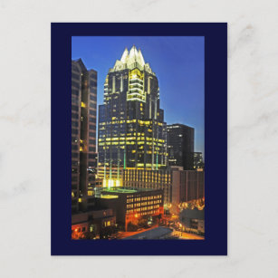 Carte Postale Frost Bank Tower, Austin, Texas, États-Unis