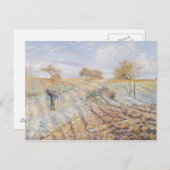 Carte Postale Frost blanc, 1873 (Devant / Derrière)