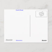Carte Postale Frost cool (Dos)