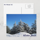 Carte Postale Frost d'hiver (Devant / Derrière)