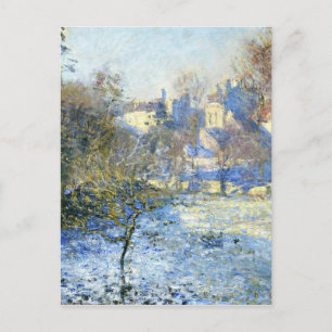Carte Postale Frost par Claude Monet
