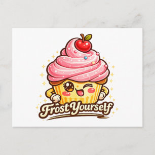 Carte Postale Frost Yourself - Poudrer Stella - Amoureux de Nour