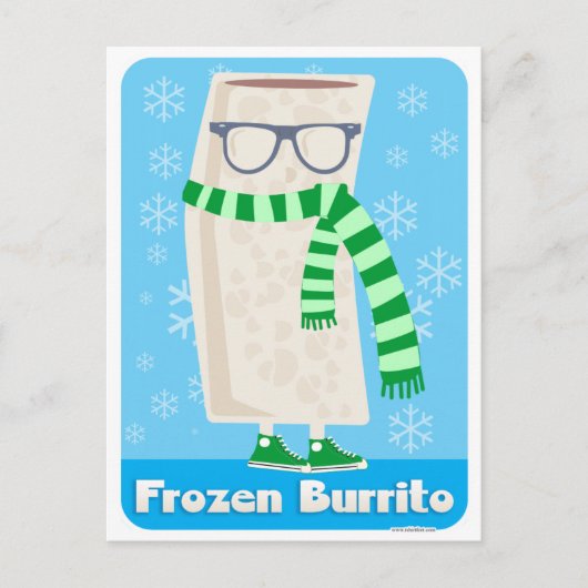 Carte Postale Frozen Burrito (Devant)