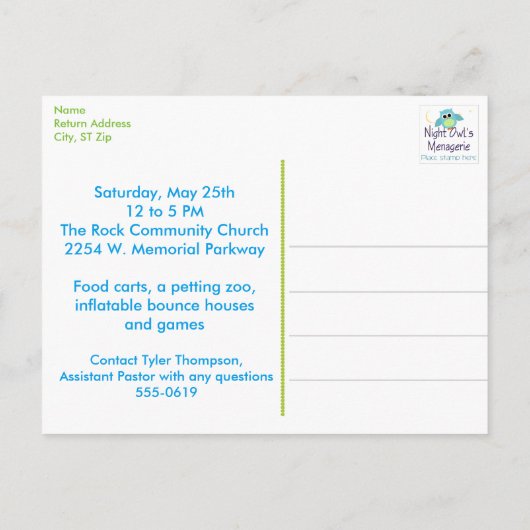 Carte postale Frozen Summer Traitements (Dos)