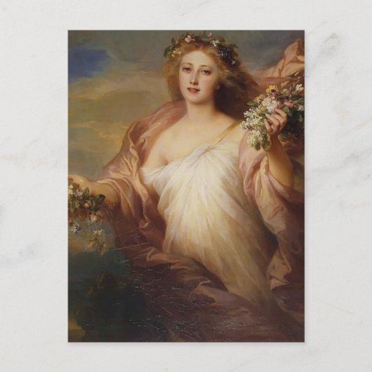 Carte Postale Frubling de Franz Xaver Winterhalter (Devant)